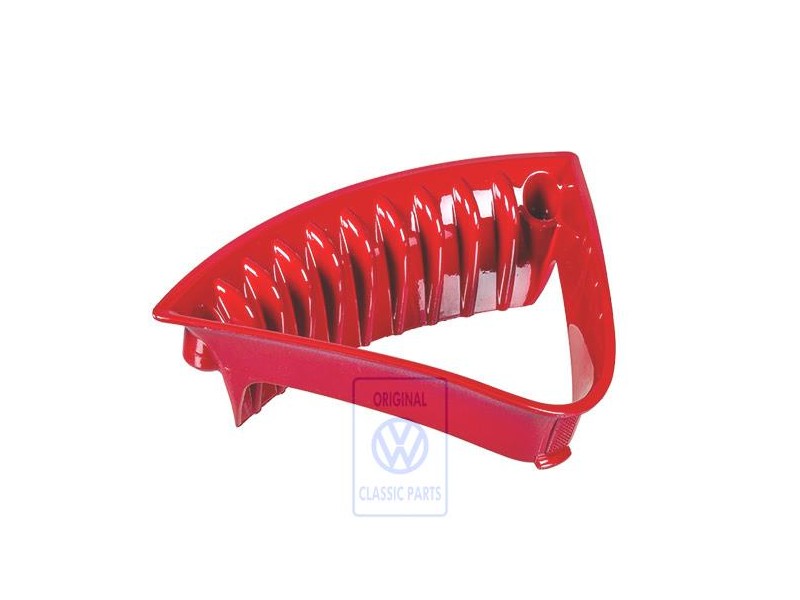 VW Original Embellecedor Llanta Aluminio Rojo - 1J6071214A 1LP