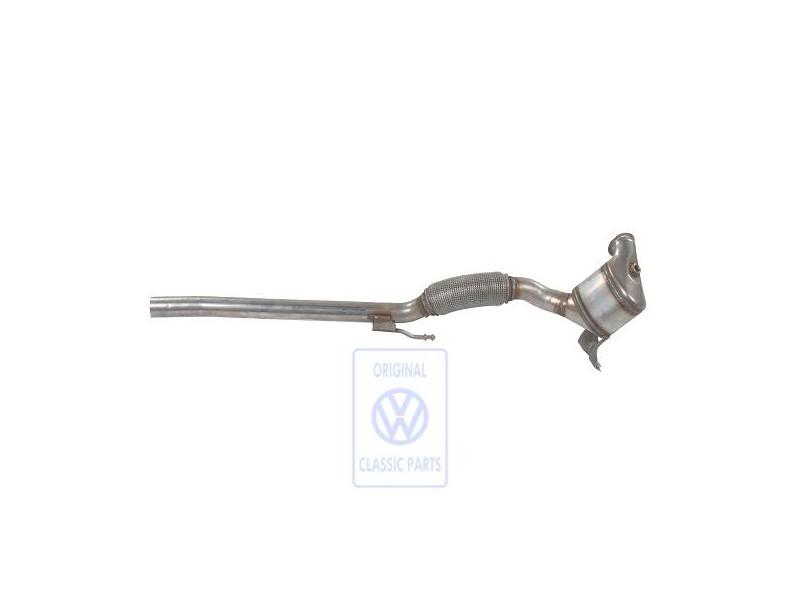 VW Original Tubo De Escape Con Catalizador - 1K0254508G