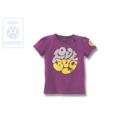VW Original Camiseta (Ninos) Lila - 1K1084220 HTF