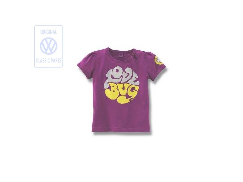 VW Original Camiseta (Ninos) Lila - 1K1084220 HTF