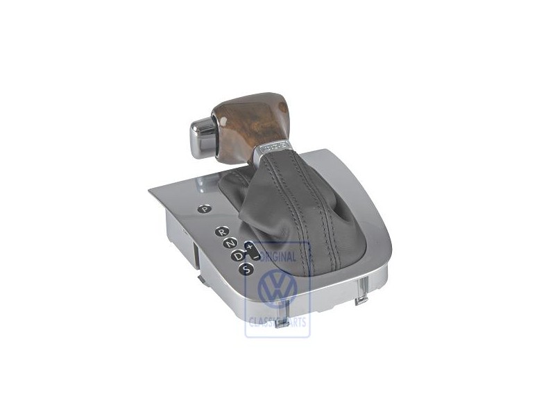 VW Original Cubierta Negro Satinado/Cromo Brillante - 1K1713203AETMW