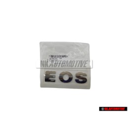 VW Original EOS Trasero Rotulo Insignia Emblema Cromo - 1Q0853687 739