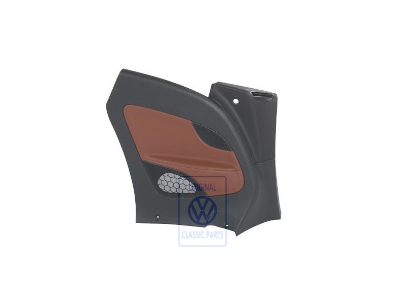 VW Original Rev. Lat. (Cuero Sintetico) Negro Titanio/Sioux - 1Q0867043EBAVC