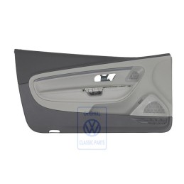 VW Original Panel Puerta Cuero Sintetico Negro Titanio/Moonrock - 1Q1867021M UGT