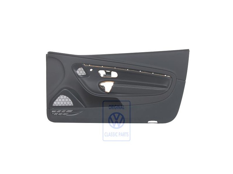 VW Original Panel Puerta (Cuero Sintetico) Negro Titanio - 1Q1867024A C0V