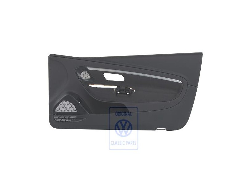 VW Original Revestimiento Puerta (Tela) Negro Titanio - 1Q2867012SPUXD