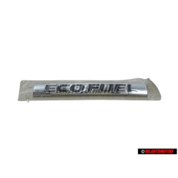 VW Original ECO FUEL Trasero Rotulo Insignia Emblema Cromo - 1S6853675A FXC