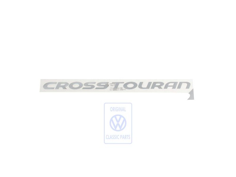VW Original Lamina Decoracion Plata - 1T0853423A 1W4