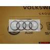 Audi Original Anillos Trasero Simbolo Insignia Emblema Cromo - 8K9853742A 2ZZ