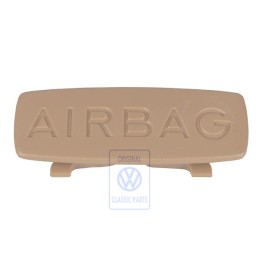 VW Original Embellecedor Con Emblema Purebeige - 1T0853437B 7G8