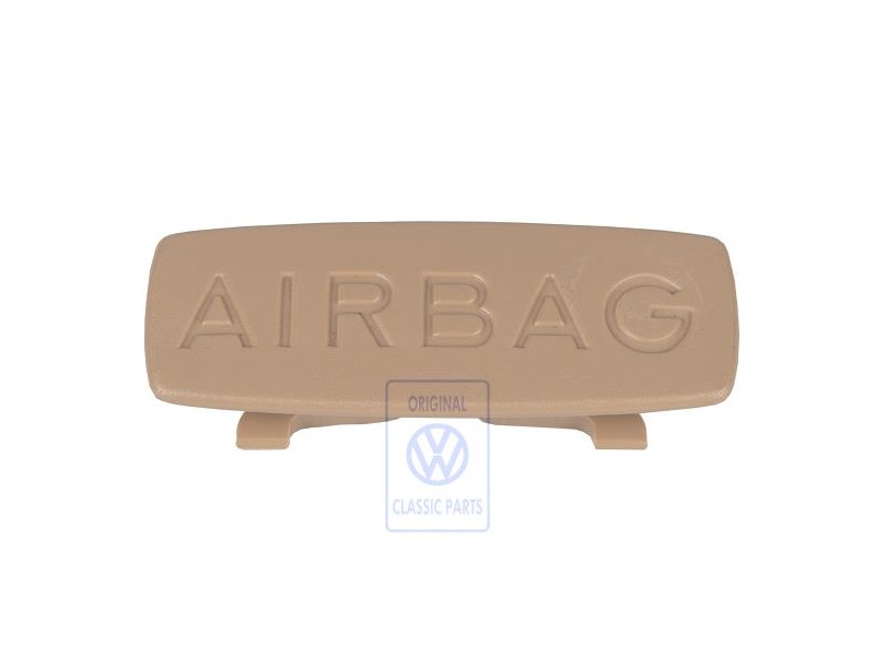VW Original Embellecedor Con Emblema Purebeige - 1T0853437B 7G8