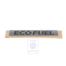VW Original Rotulo Colores Cromados/Negro - 1T0853675AHFXC