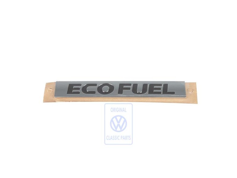 VW Original Rotulo Colores Cromados/Negro - 1T0853675AHFXC