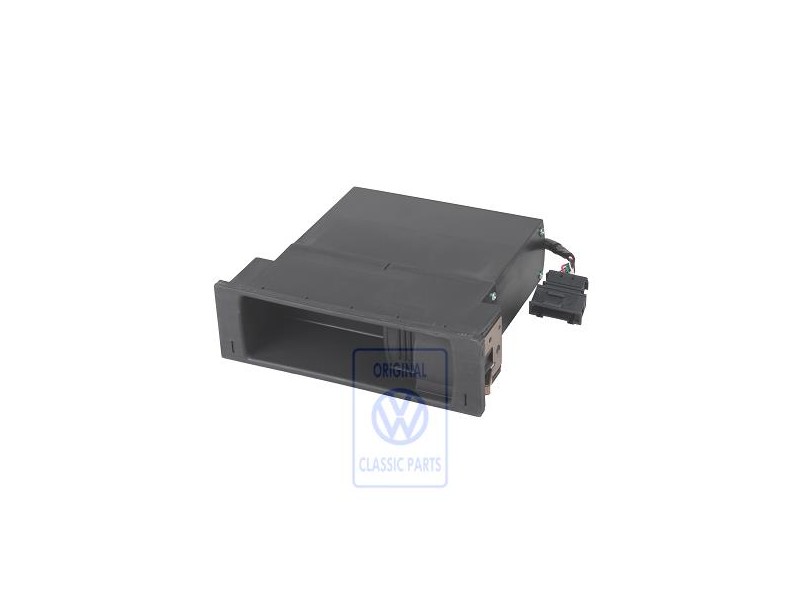 VW Original Portaobjetos Negro Satinado - 1T0857925C 9B9