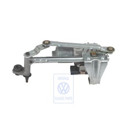 VW Original Recepcion Limpiaparabrisas Con Motor Limpiaparabrisas - 1T0955023G