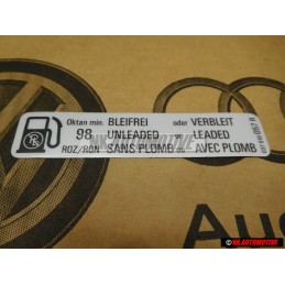 VW Original Adhesivo: '98 Roz/Ron' - 411000263A