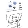 VW Original Chapa Terminal - 231067158B