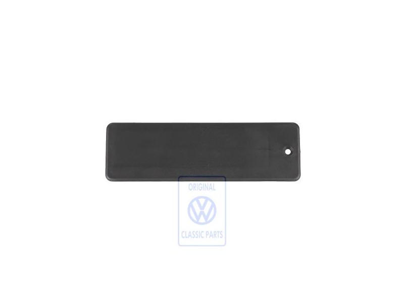 VW Original Tapa Negro Satinado - 251259133A 01C