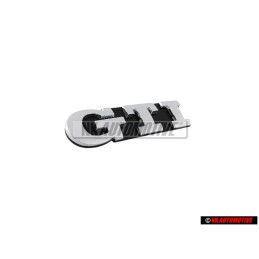 VW Original GTI Frente Rotulo Insignia Emblema Cromo - 1K6853679 FXC