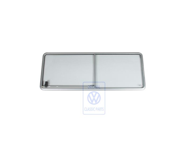 VW Original Ventanilla Corrediza Completa Color Cromo - 253847712 908