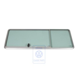 VW Original Ventanilla Corrediza Completa Color Cromo - 253847712D 908