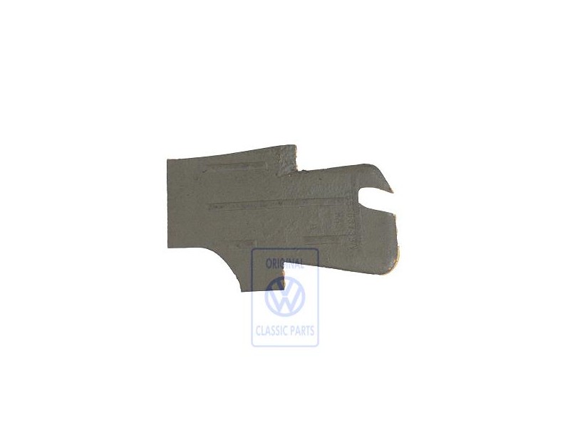 VW Original Suplemento Alfombrilla - 255863739A