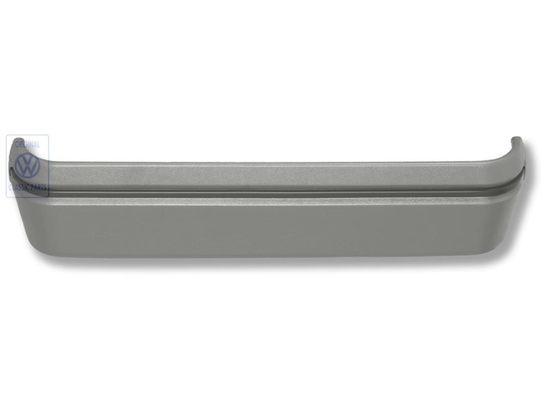 VW Original Caja Portaobjetos Gris Claro - 255867131 6AW
