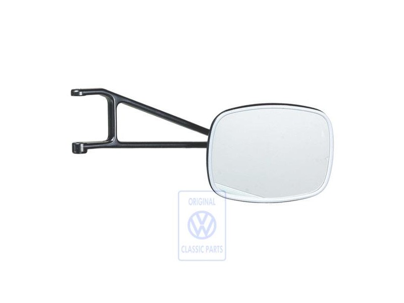VW Original Retrovisor Exterior (Convexo) Gris Asfalto - 261857513B 04C