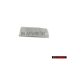 Audi Original S4 Trasero Rotulo Insignia Emblema Cromo Rojo - 8D0853737B 2ZZ