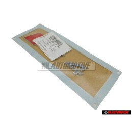 Audi Original RS4 Trasero Rotulo Insignia Emblema Cromo Rojo - 8H0853740 2ZZ