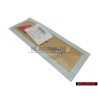 Audi Original RS4 Trasero Rotulo Insignia Emblema Cromo Rojo - 8H0853740 2ZZ