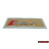 Audi Original RS4 Trasero Rotulo Insignia Emblema Cromo Rojo - 8H0853740 2ZZ