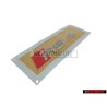 Audi Original RS4 Trasero Rotulo Insignia Emblema Cromo Rojo - 8H0853740 2ZZ