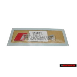 Audi Original RS4 Trasero Rotulo Insignia Emblema Cromo Rojo - 8H0853740 2ZZ