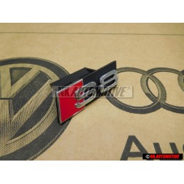 Audi Original S8 Frente Rotulo Insignia Emblema - 4D0853736D 2ZZ