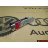 Audi Original S-LINE Frente Rotulo Insignia Emblema Cromo Rojo - 8P4853736A 2ZZ