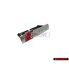 Audi Original S-LINE Frente Rotulo Insignia Emblema Cromo Rojo - 8P4853736A 2ZZ