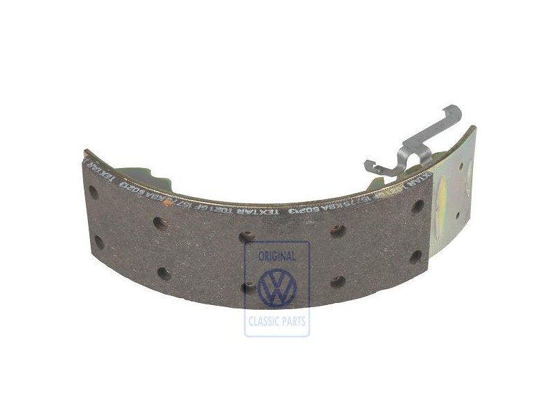 VW Original Zapata Freno Con Forro Y Palanca Reajuste - 291609528L