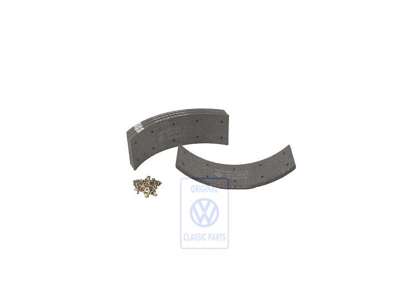 VW Original 1 Juego Forros De Freno P. 