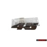 VW Original 45 Frente Rotulo Insignia Emblema Plata Cepillada - 291853687AHBBJ