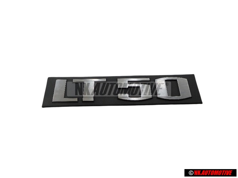 VW Original LT 50 Trasero Rotulo Insignia Emblema Plata Cepillada - 293853687B