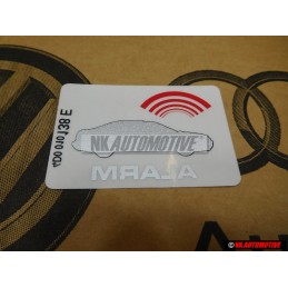 Audi Original Adhesivo 'Alarm' - 443010026H