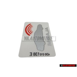 Audi Original Adhesivo 'Alarm' - 443010026F