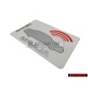 Audi Original Adhesivo 'Alarm' - 443010026J