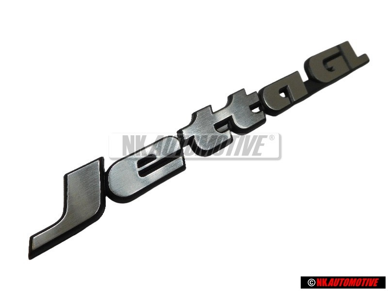VW Original JETTA GL Trasero Rotulo Insignia Emblema - 165853687P
