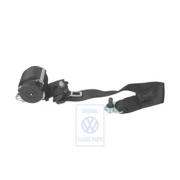 VW Original Cinturon Segur. Tres Puntos Negro Satinado - 2D0857448B 01C