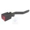 VW Original Cierre De Cinturon Doble Negro Satinado - 2D0857488 01C
