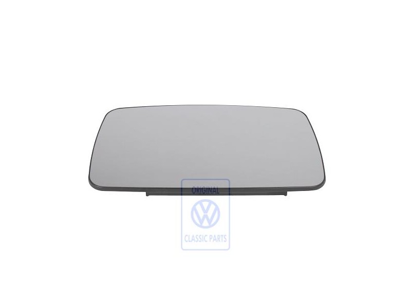 VW Original Cristal Espejo Convexo Con Placa Soporte - 2D0857522