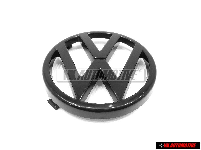 VW Original Frente Simbolo Insignia Emblema Negro - 165853601A