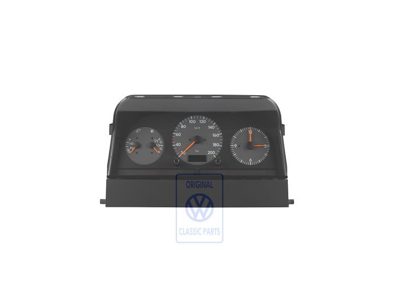 VW Original Cuadro De Instrumentos Negro Satinado - 2D0919850K 01C